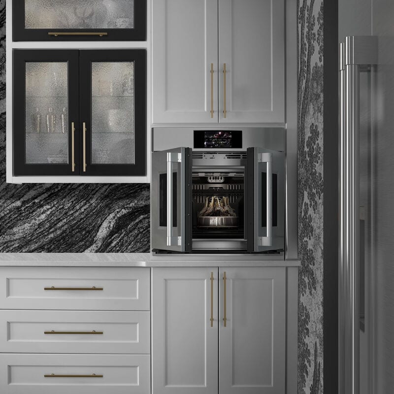 Monogram 48 in. 30.7 cu. ft. Built-In Smart Side by Side Refrigerator with Ice & Water Dispenser - Stainless Steel, , hires