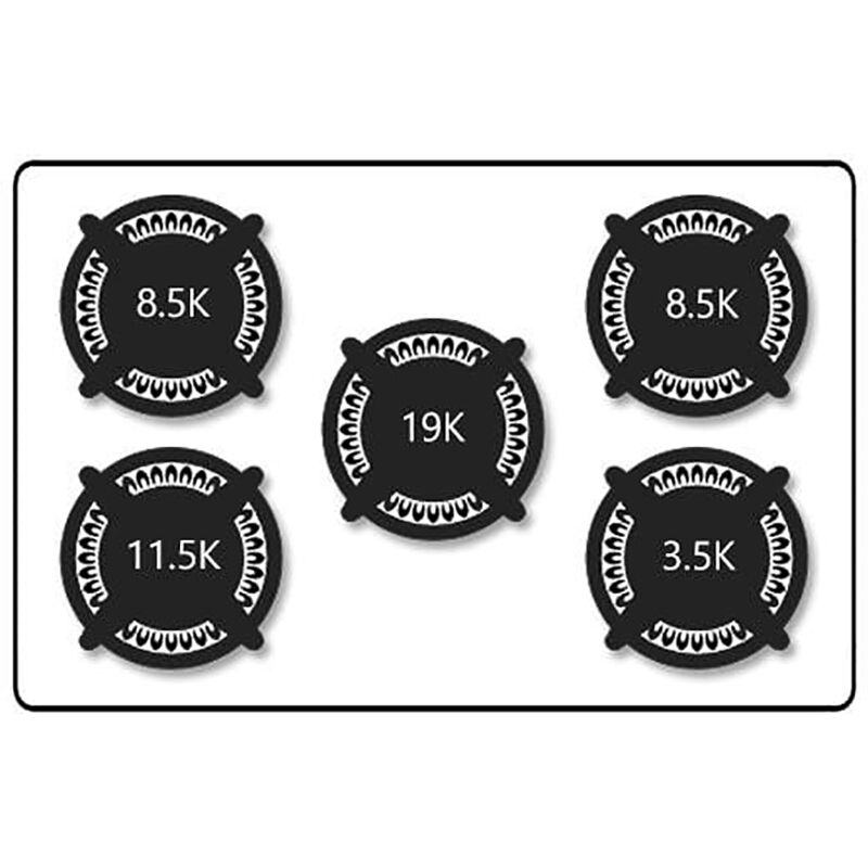 Fisher & Paykel Series 7 30 in. 5-Burner LP Gas Cooktop with Simmer Burner & Power Burner - Stainless Steel, , hires