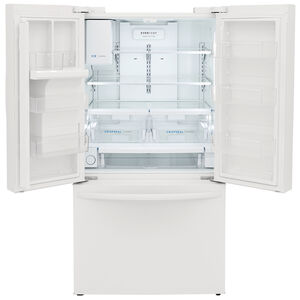 Frigidaire 36 in. 27.8 cu. ft. French Door Refrigerator with Ice & Water Dispenser - White, White, hires