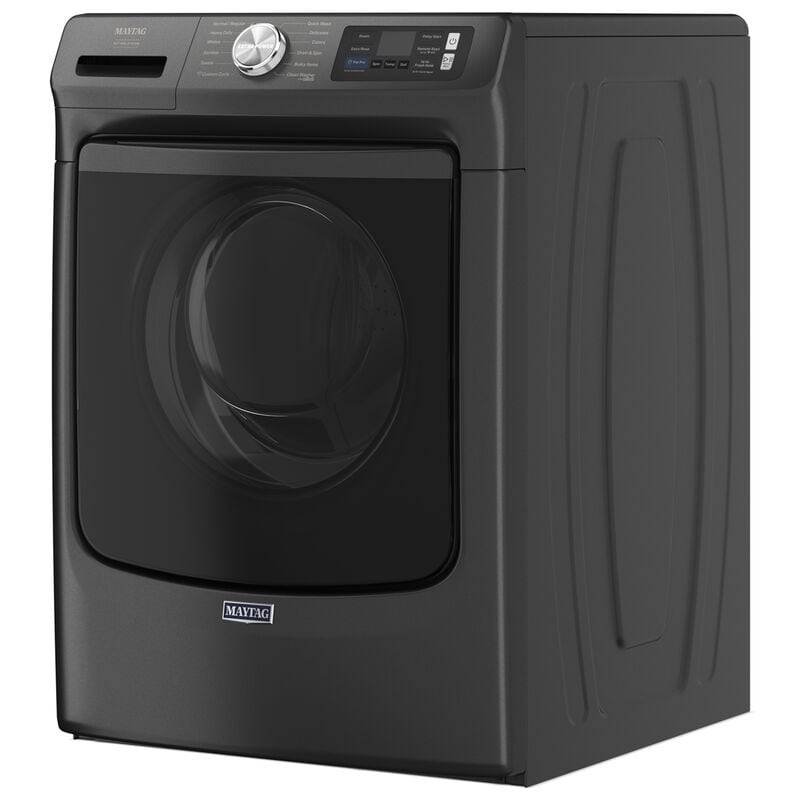 Maytag Pet Pro 27 in. 5.0 cu. ft. Smart Stackable Front Load Washer with Sanitize & Steam Cycle - Volcano Black, Volcano Black, hires