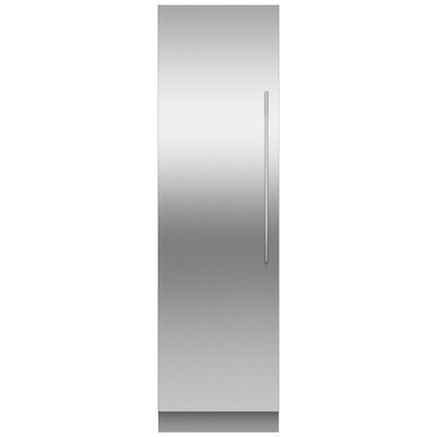 Fisher & Paykel Series 11 24 in. 11.9 cu. ft. Built-In Frost Free Smart Upright Freezer with Ice-Maker & Adjustable Shelves - Custom Panel Ready | RS2484FLJE1