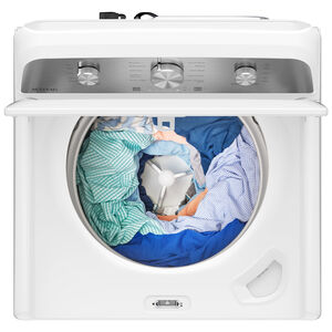 Maytag 27 in. 4.3 cu. ft. Top Load Washer with Sanitize with Oxi - White, , hires