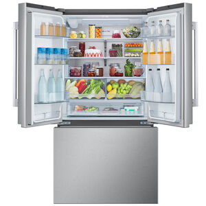LG 36 in. 26.5 cu. ft. Smart Counter Depth French Door Refrigerator with Internal Water Dispenser - PrintProof Stainless Steel, , hires