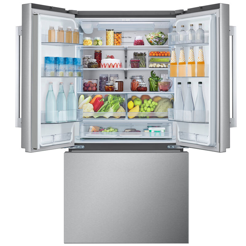LG 36 in. 26.5 cu. ft. Smart Counter Depth French Door Refrigerator with Internal Water Dispenser - PrintProof Stainless Steel, , hires