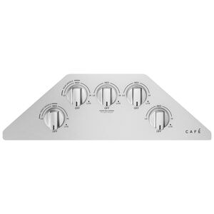 Cafe 30 in. 5-Burner Natural Gas Cooktop with Simmer Burner & Power Burner - Stainless Steel, , hires