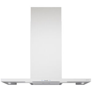 Zephyr 30 in. Chimney Style Range Hood with 5 Speed Settings, 600 CFM, Convertible Venting & 2 LED Lights - Stainless Steel, , hires