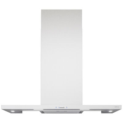 Zephyr 30 in. Chimney Style Range Hood with 5 Speed Settings, 600 CFM, Convertible Venting & 2 LED Lights - Stainless Steel | ZMO-E30BS