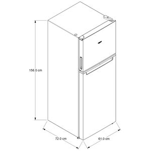 Whirlpool 24 in. 11.6 cu. ft. Counter Depth Top Freezer Refrigerator - Stainless Steel, Stainless Steel, hires