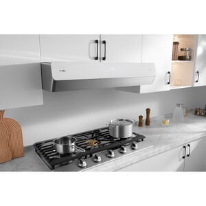 Fotile 36 in. 5-Burner Natural Gas Cooktop with Simmer Burner & Power Burner - Stainless Steel, , hires