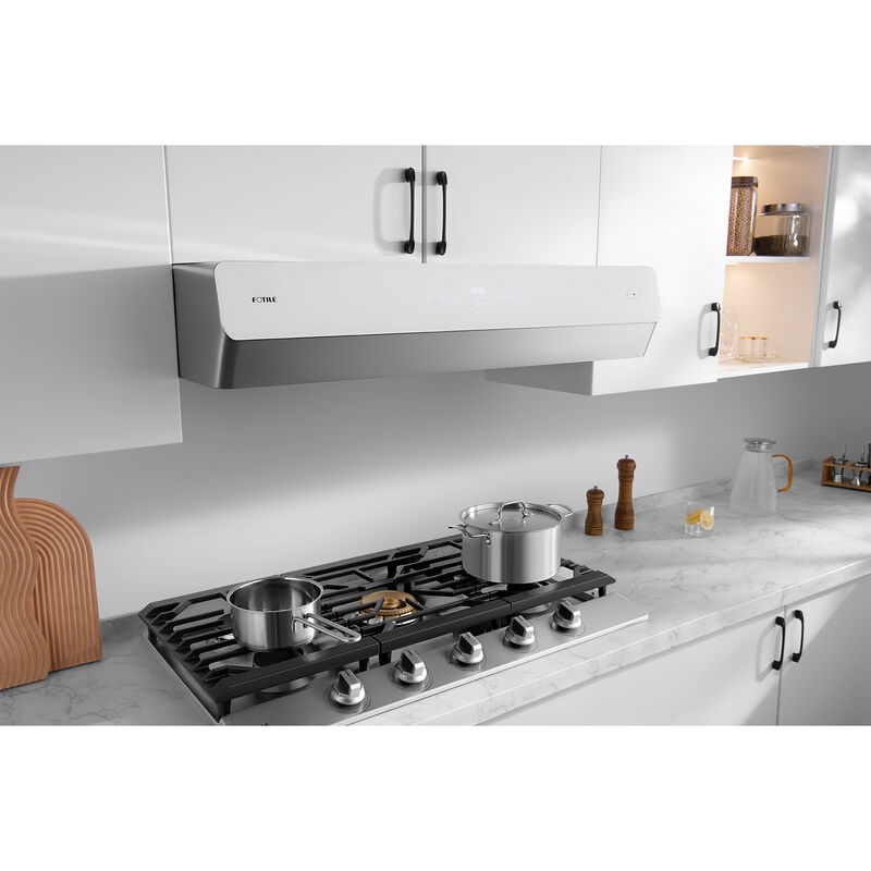 Fotile 36 in. 5-Burner Natural Gas Cooktop with Simmer Burner & Power Burner - Stainless Steel, , hires