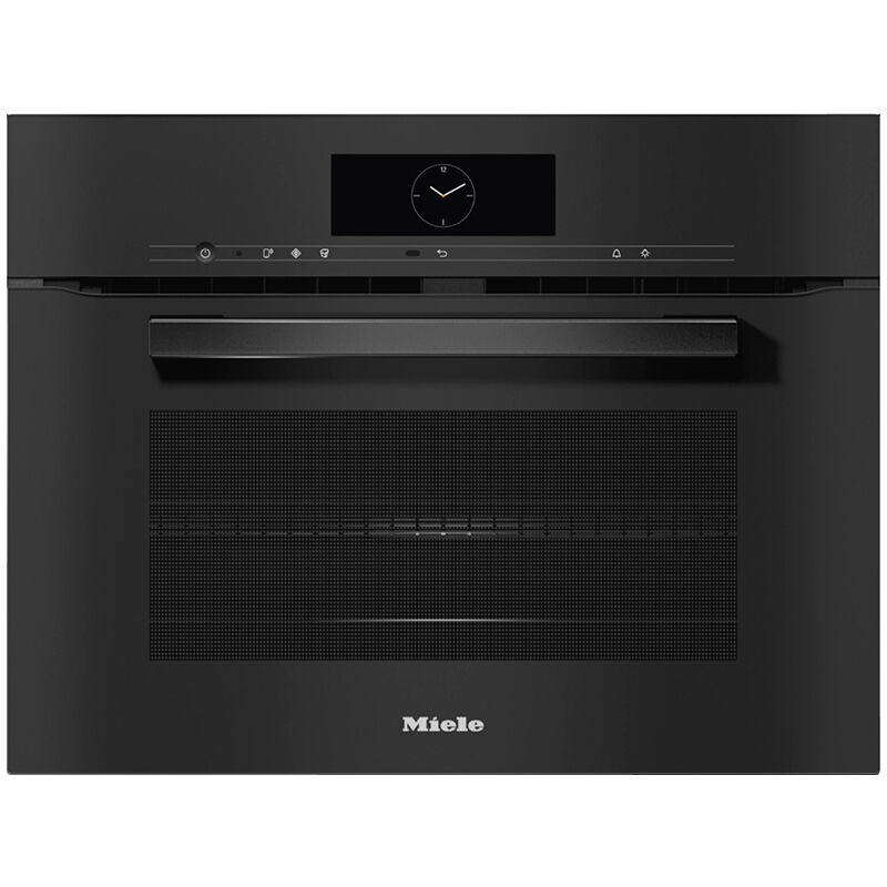 Miele VitroLine 24 in. 1.5 cu. ft. Electric Smart Wall Oven with Standard Convection & Manual Clean - Obsidian Black, , hires