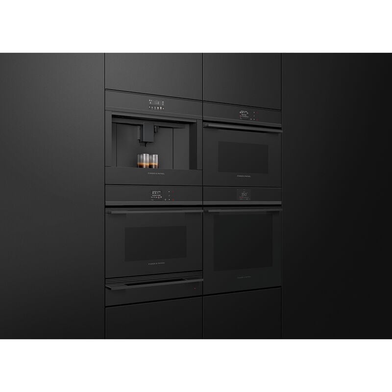 Fisher & Paykel Series-9 24 in. Built-in Coffee Maker - Black, , hires