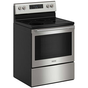 Maytag 30 in. 5.3 cu. ft. Electric Range with Radiant Burners - Fingerprint Resistant Stainless Steel, , hires