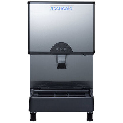 Summit 17 in. Freestanding Ice Maker with 11 Lbs. Ice Storage Capacity & Digital Touchpad Controls - Stainless Steel | AIWD282FLTR