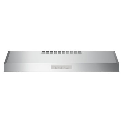 GE Profile 30 in. Standard Style Range Hood with 4 Speed Settings & 2 LED Light - Stainless Steel | PVX7300SJSS