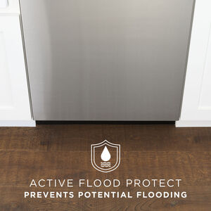 GE 24 in. Front Control Flush-Mount Dishwasher with 59 dBa Sound Level, Dry Boost & Pocket Handle - Stainless Steel, Stainless Steel, hires