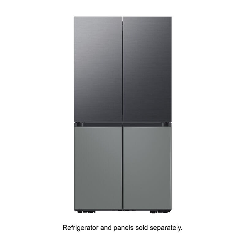Samsung 4-Door Flex BESPOKE Refrigerator Top Panel - Matte Black Steel, , hires