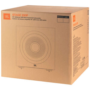 JBL Stage 200P 10 in. (250 mm) Powered Subwoofer - Latte, Latte, hires