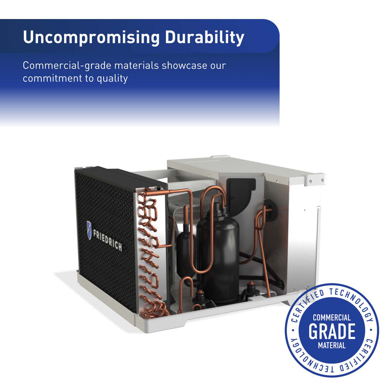 Friedrich Kuhl Series 12,000 BTU 230V Smart Window/Wall Air Conditioner