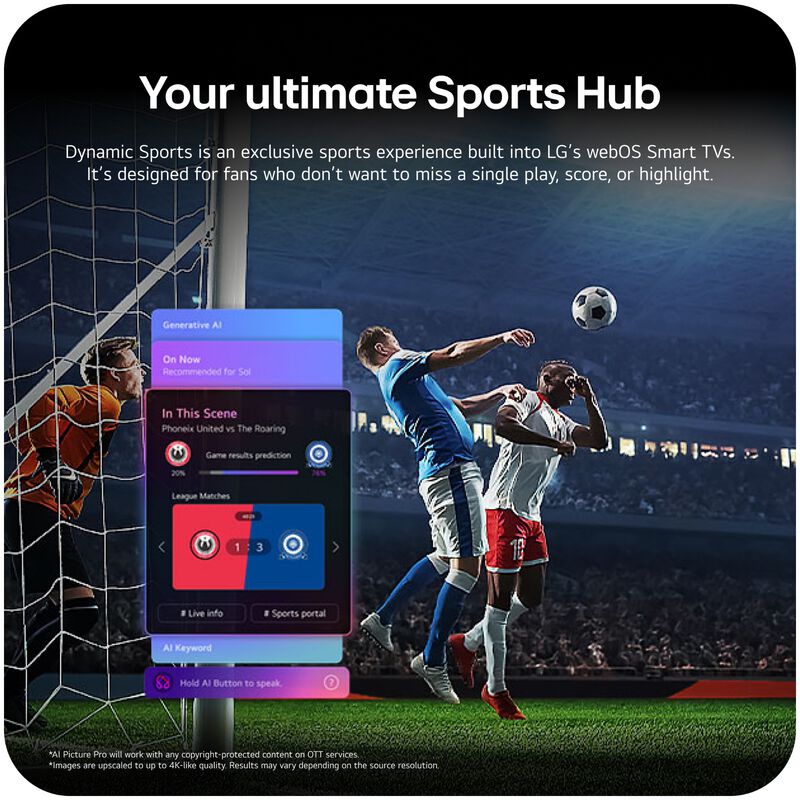 LG - 42" Class C6 Series OLED evo AI 4K UHD Smart webOS TV, , hires