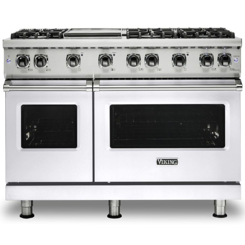 Viking 5 Series 48 in. 5.7 cu. ft. Convection Double Oven Freestanding