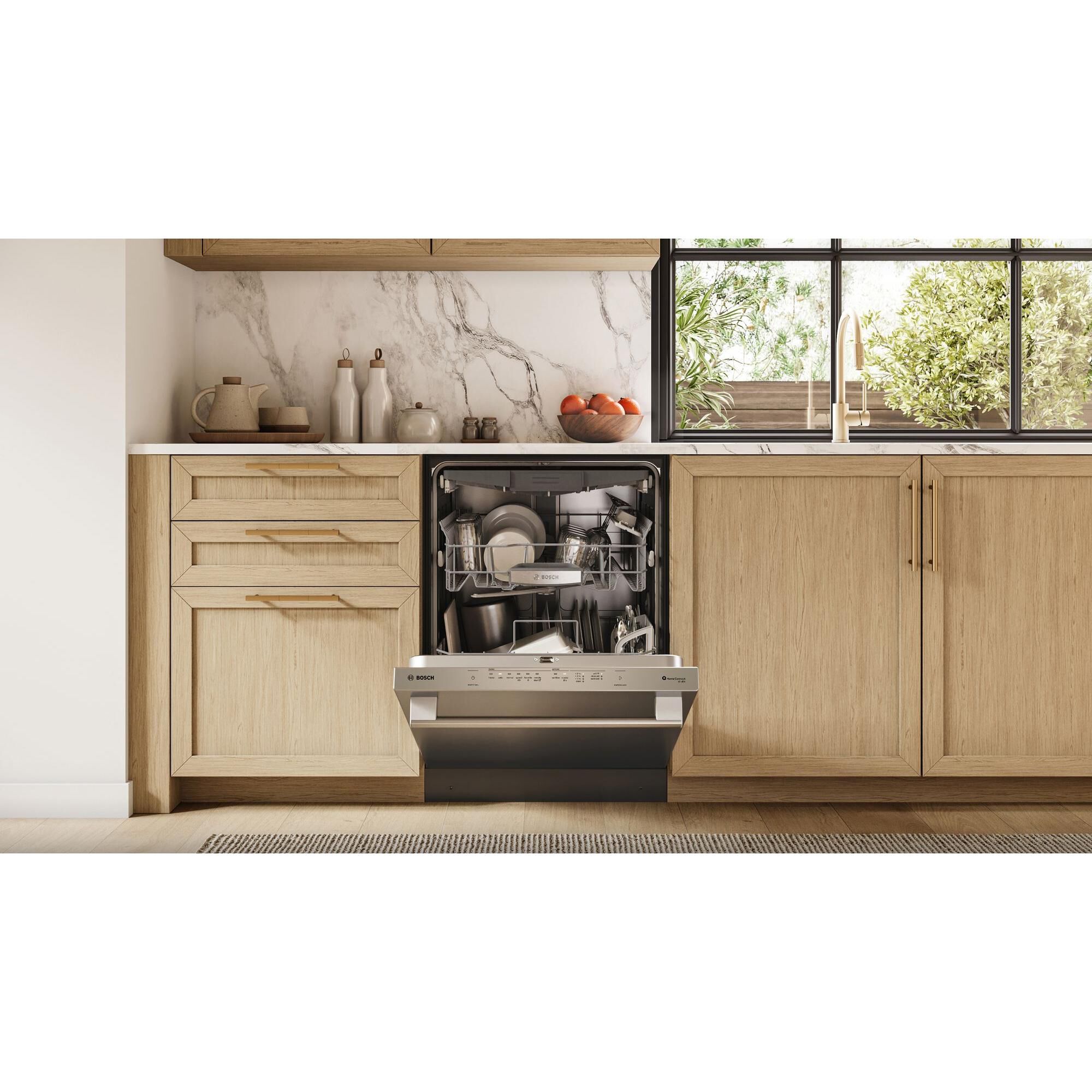 Bosch 800 Series 24 in. Top Control Smart Dishwasher with 42 dBA