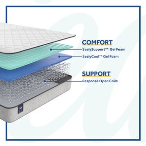 Sealy Essentials Barnham Firm - Twin XL Mattress, , hires