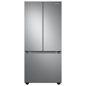 Samsung 30 in. 22.1 cu. ft. Smart French Door Refrigerator with Ice Maker - Fingerprint Resistant Stainless Steel, , hires