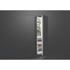 Fisher & Paykel Series 9 24 in. 10.7 cu. ft. Built-In Frost Free Smart Upright Freezer with Ice-Maker & Adjustable Shelves - Custom Panel Ready, , hires