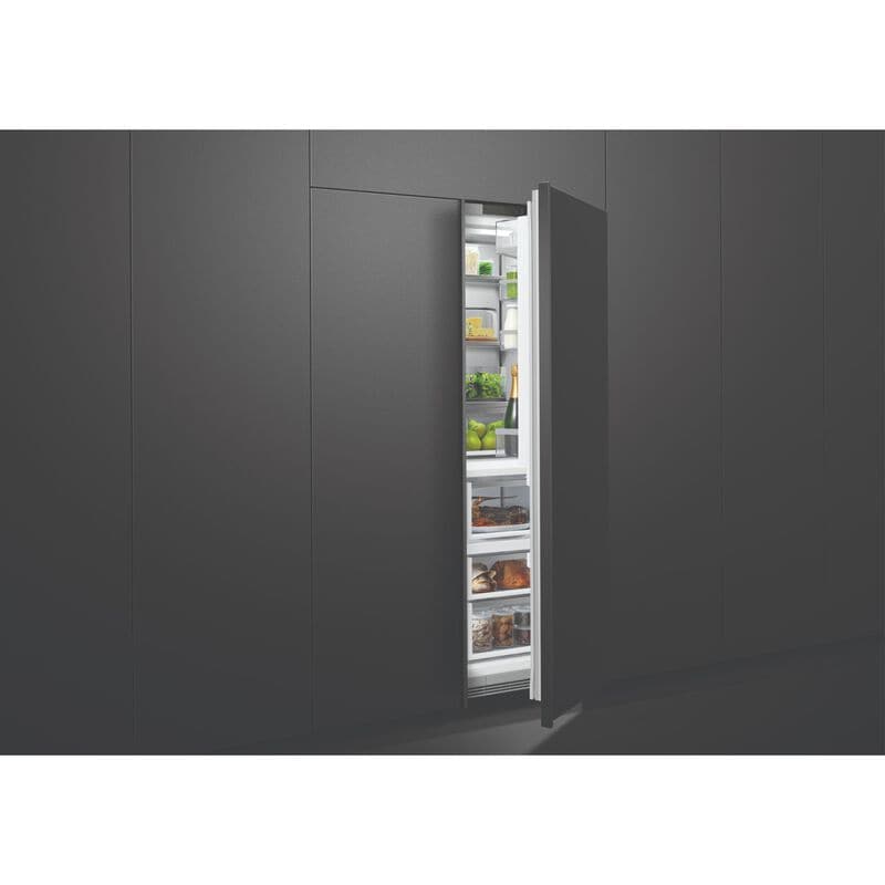 Fisher & Paykel Series 9 24 in. 10.7 cu. ft. Built-In Frost Free Smart Upright Freezer with Ice-Maker & Adjustable Shelves - Custom Panel Ready, , hires