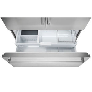 Sub-Zero Classic Series 48 in. Built-In 28.9 cu. ft. Smart French Door Refrigerator with Tubular Handles & Internal Water Dispenser - Stainless Steel, , hires