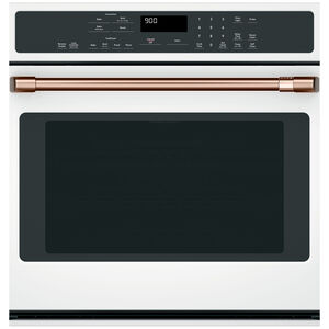 Cafe Handle for Single Wall Oven - Brushed Copper, , hires