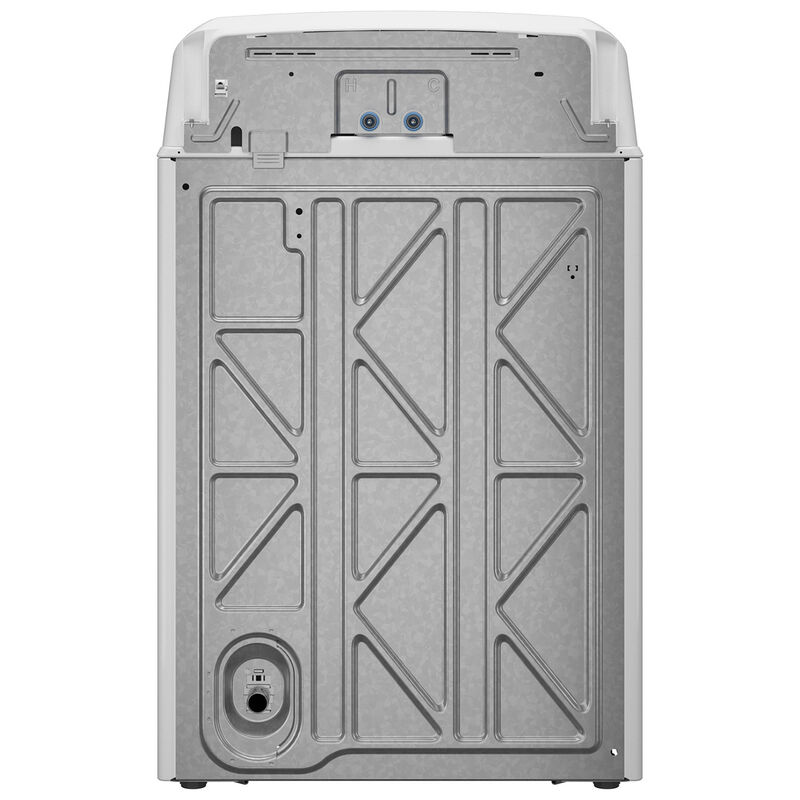 GE 27 in. 4.5 cu. ft. Top Load Washer with Spanish Panel, Wash Modes Soak, Power, True Dual-Action Agitator & Sanitize with Oxi - White, , hires