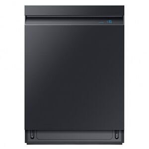 Samsung Bespoke 24 in. Smart Dishwasher with Top Control, 39 dBA Sound Level, 15 Place Settings, 7 Wash Cycles & Sanitize Cycle - Fingerprint Resistant Black Stainless Steel, Fingerprint resistant Black Stainless, hires
