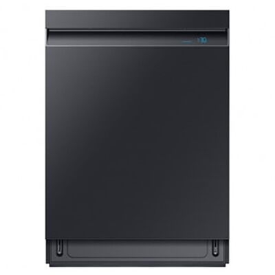Samsung Bespoke 24 in. Smart Dishwasher with Top Control, 39 dBA Sound Level, 15 Place Settings, 7 Wash Cycles & Sanitize Cycle - Fingerprint Resistant Black Stainless Steel | DW80R9950UG