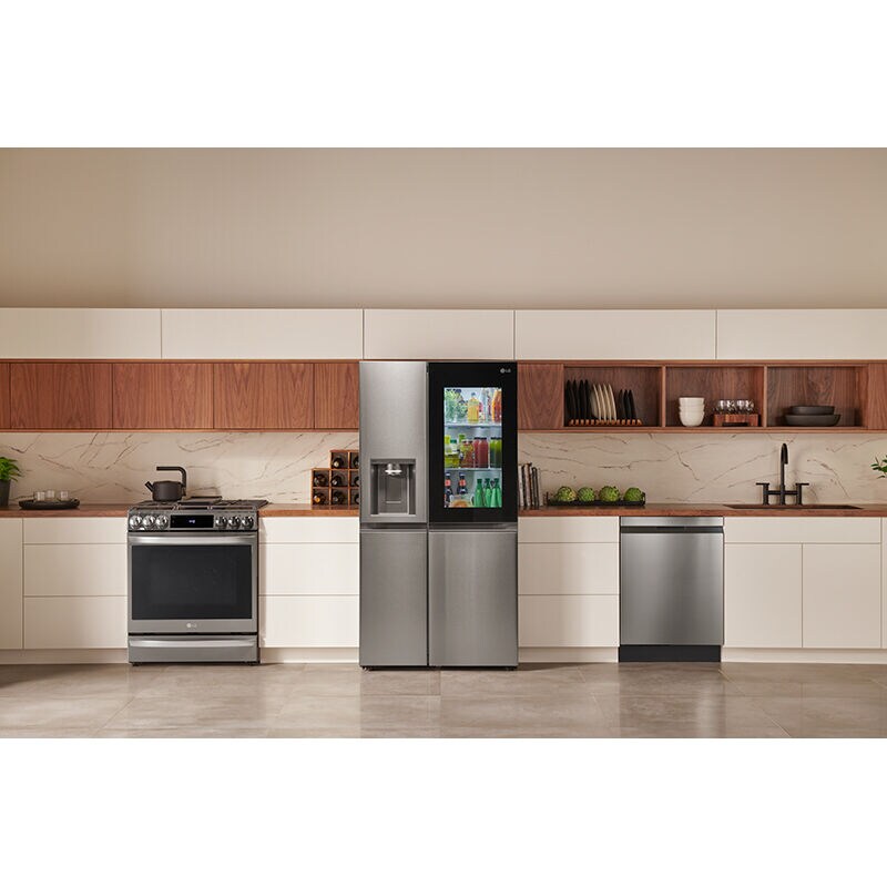 LG InstaView36 in. 27.1 cu. ft. Smart Side by Side