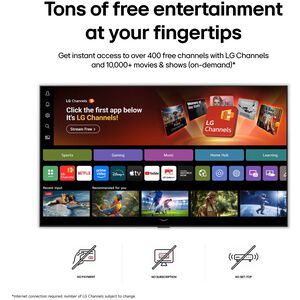 LG - 32" Class LX6 Series LED 4K UHD Smart webOS TV, , hires