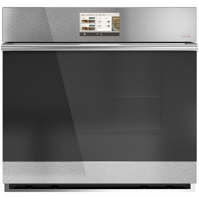 Cafe 30 in. 5.0 cu. ft. Smart Electric Single Wall Oven with True European Convection - Stainless Steel | CTS70DM2ZS5
