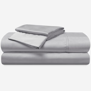 BEDGEAR Hyper-Cotton Performance Split Head Queen Size Sheet Set - Light Gray, , hires