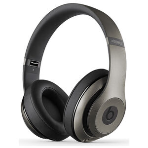 Beats by Dr. Dre Studio Wireless On-Ear Headphones - Titanium, Titanium, hires