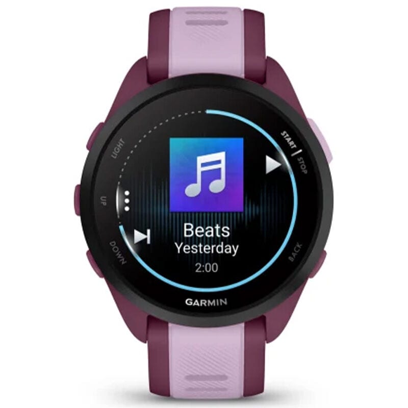 Garmin Forerunner 165 Music Smart Watch - Berry/Lilac, , hires