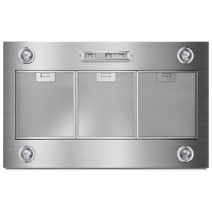 KitchenAid 36 in. Standard Style Range Hood with 3 Speed Settings, Ducted Venting & 4 LED Lights - Stainless Steel, , hires
