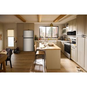 Whirlpool 30 in. 19.3 cu. ft. Garage-Ready Top Freezer Refrigerator - Fingerprint Resistant Stainless, , hires