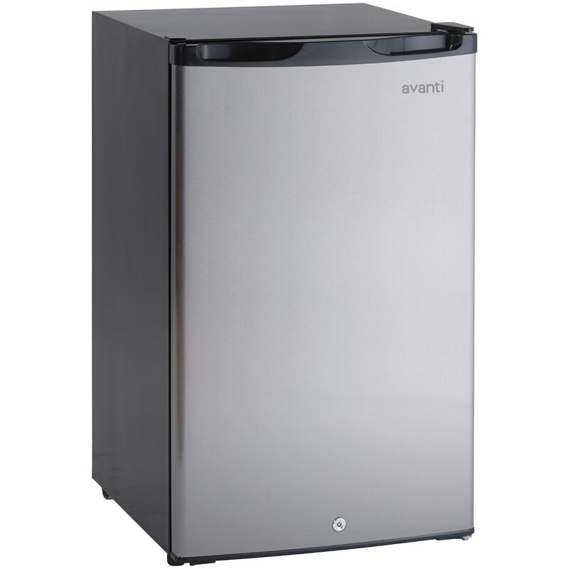 Avanti 20 in. 4.4 cu. ft. Mini Fridge - Stainless Steel, Stainless Steel, hires