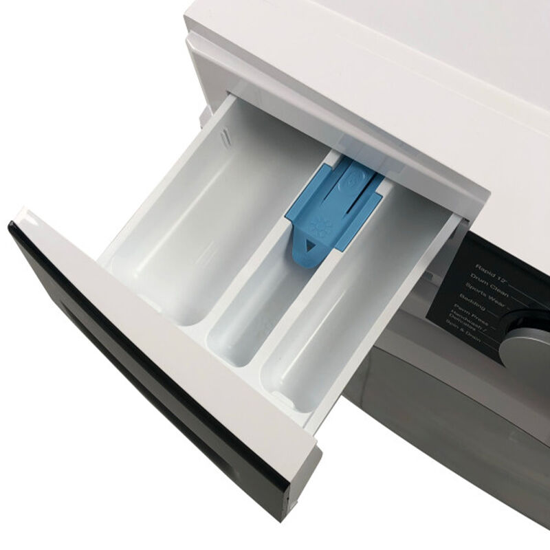 Avanti 24 in. 2.2 cu. ft. Stackable Front Load Washer with Sanitize & Steam Cycle - White, , hires