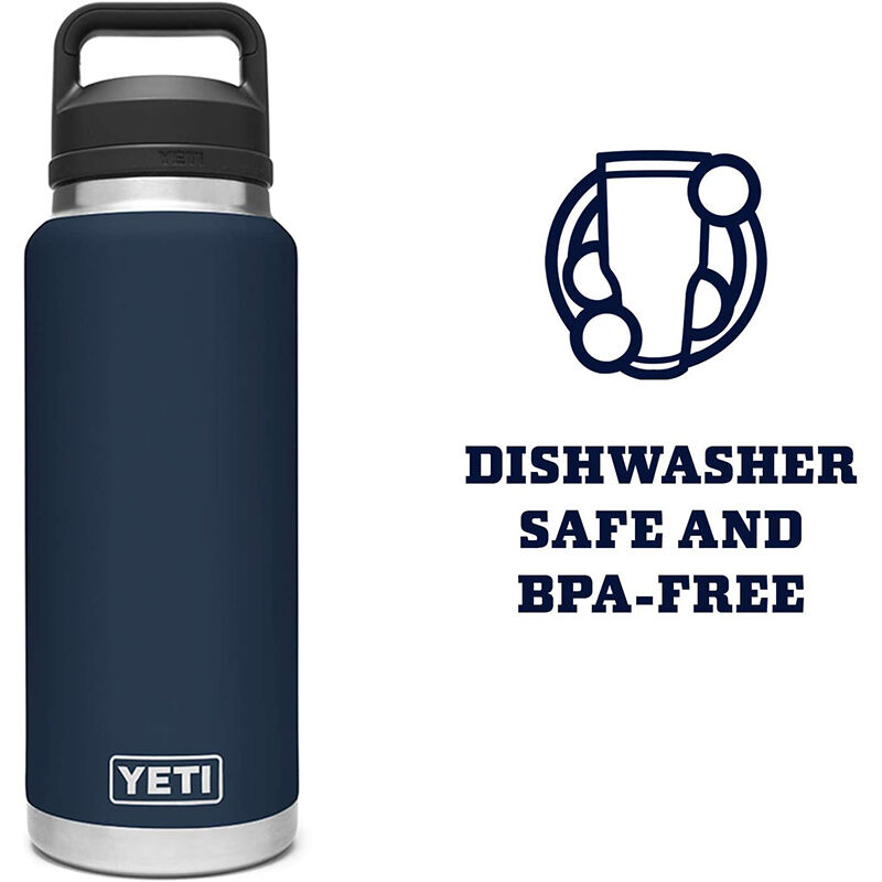 YETI Rambler 36 oz Bottle with Chug Cap - Navy Blue | P.C. Richard