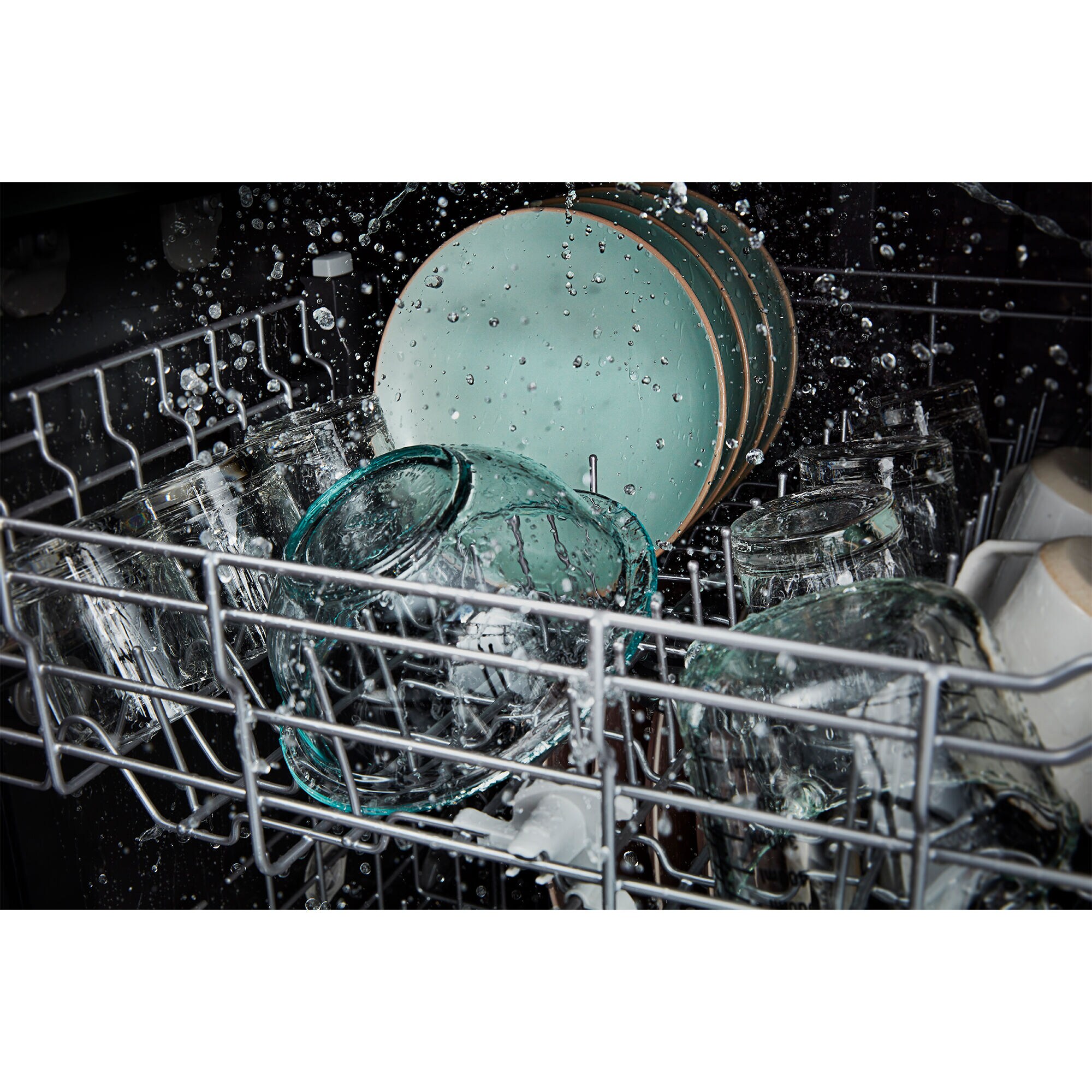 Whirlpool 24 in. Built In Dishwasher with Top Control 55 dBA Sound Level 12 Place Settings 4 Wash Cycles Sanitize Cycle Stainless Steel P.C. Richard Son
