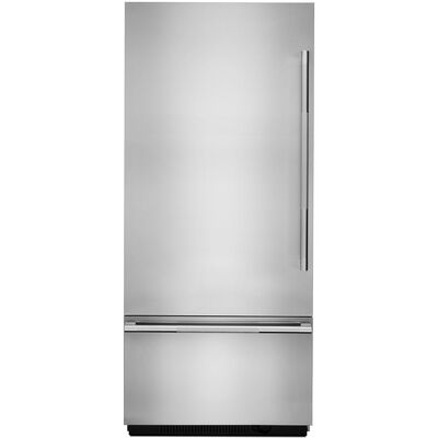 JennAir 36 in. Built-In 20.9 cu. ft. Counter Depth Bottom Freezer Refrigerator - Custom Panel Ready | JB36NXFXLE