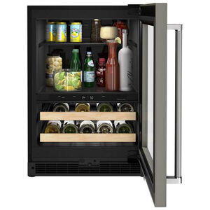 KitchenAid 24 in. 4.8 cu. ft. Built-In Beverage Center with Digital Control - Custom Panel Ready, Custom Panel Required, hires