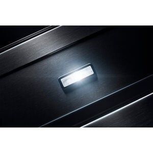 JennAir 30 in. Convertible Chimney Style Range Hood with 600 CFM, 4 Fan Speeds & 2 LED Lights - Stainless Steel, , hires